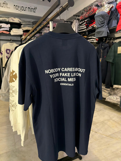 essentials nobody care tshirt