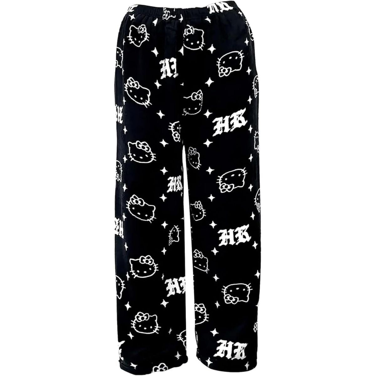 hello kitty black pjs