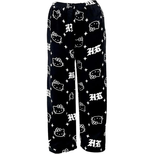 hello kitty black pjs