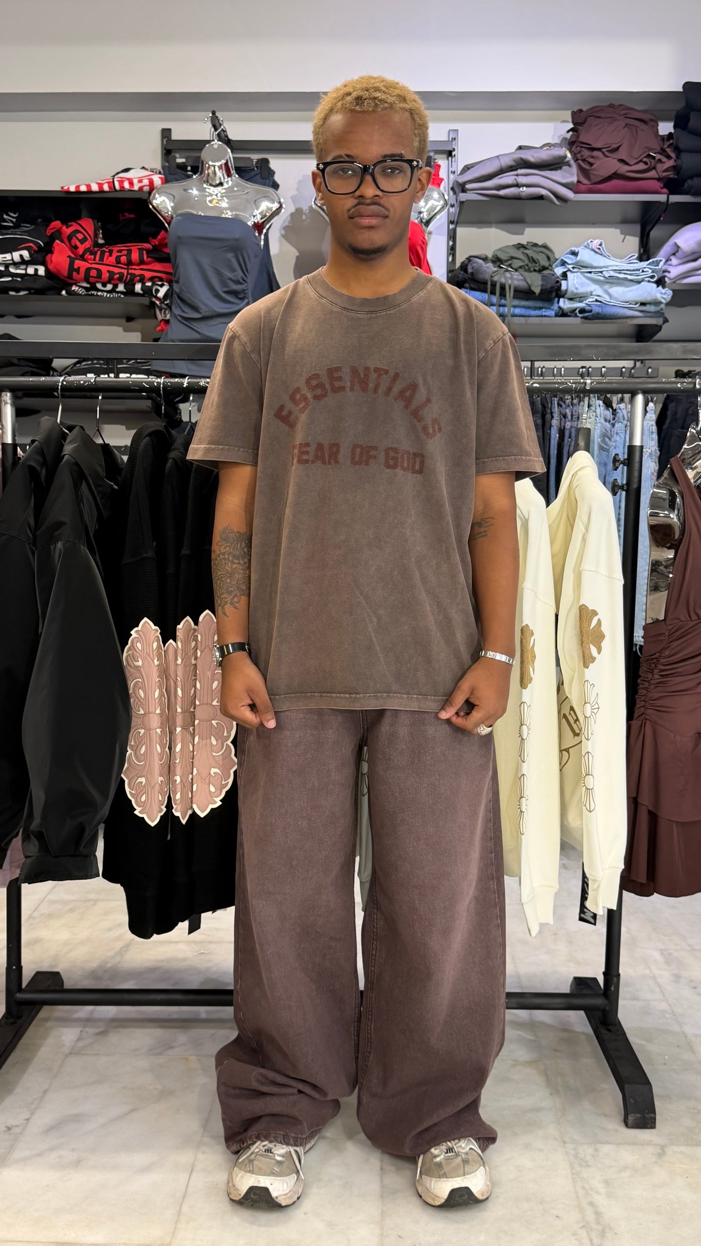 essentials washed tshirt