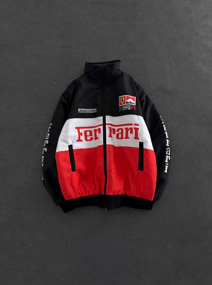 white ferrari jacket