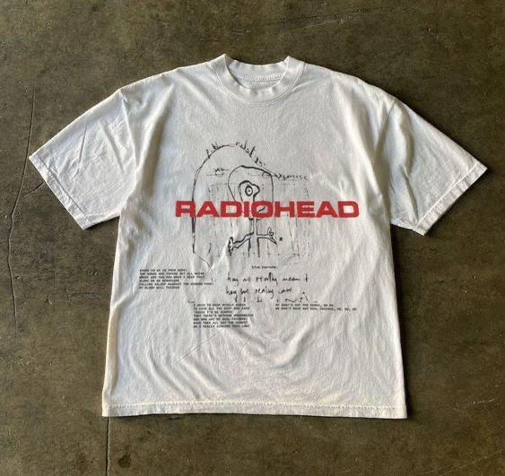 radiohead tshirt
