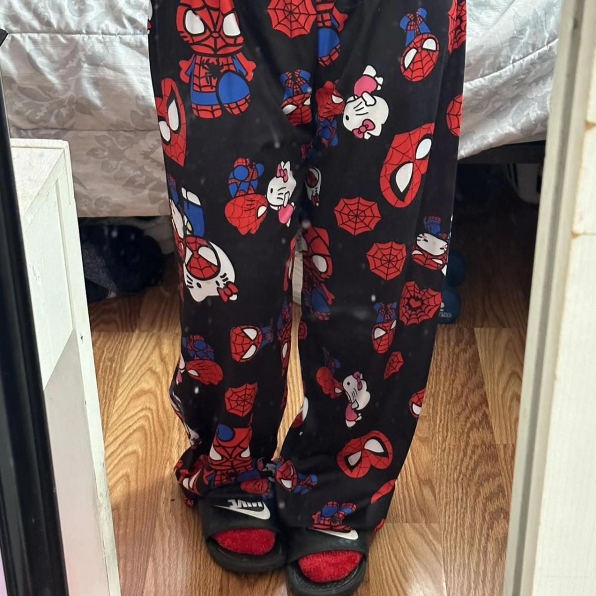 Spiderman x hello kitty pjs