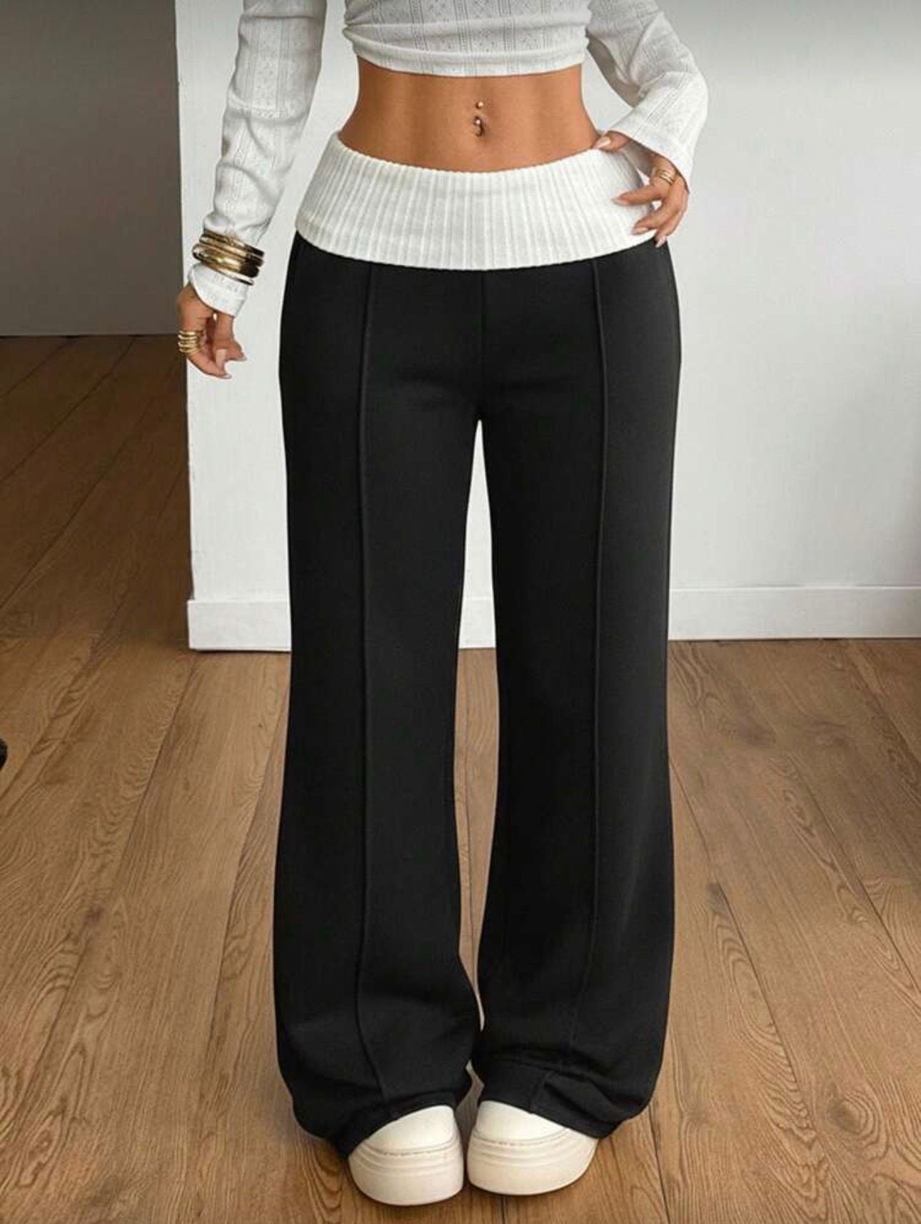 black pants
