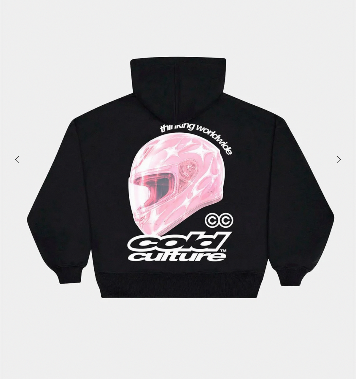cold culture helmet hoodie