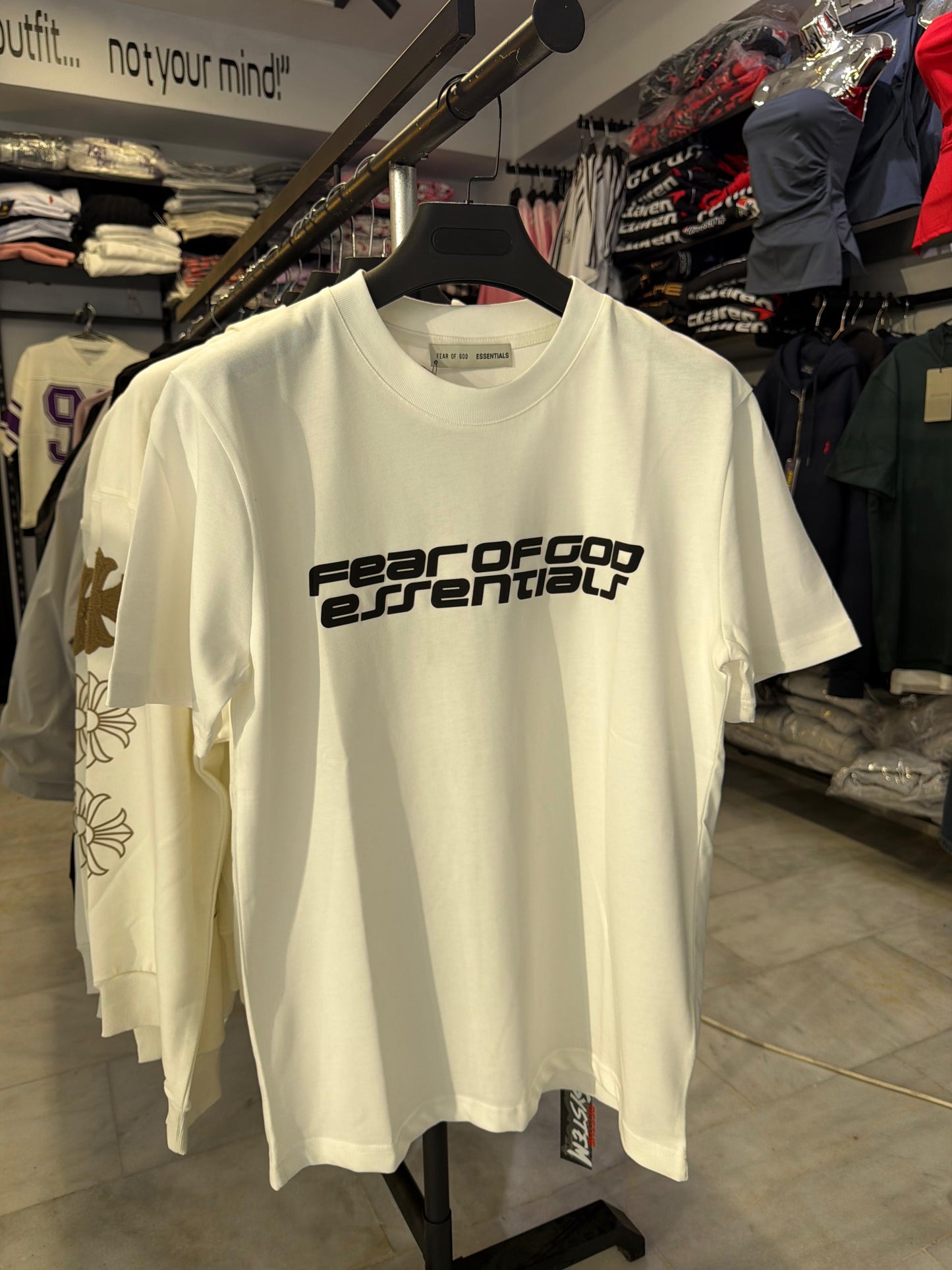 fear of god essentials tshirt