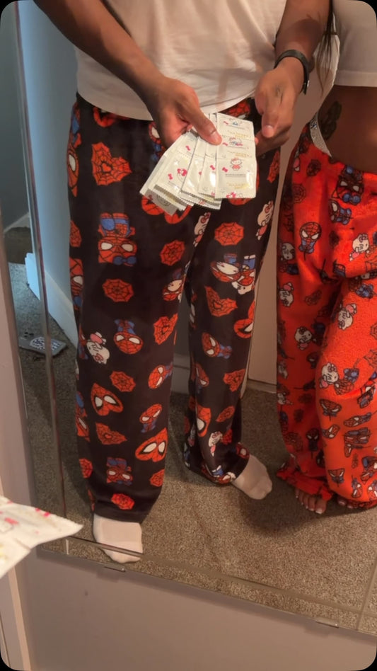 spiderman x hello kitty
