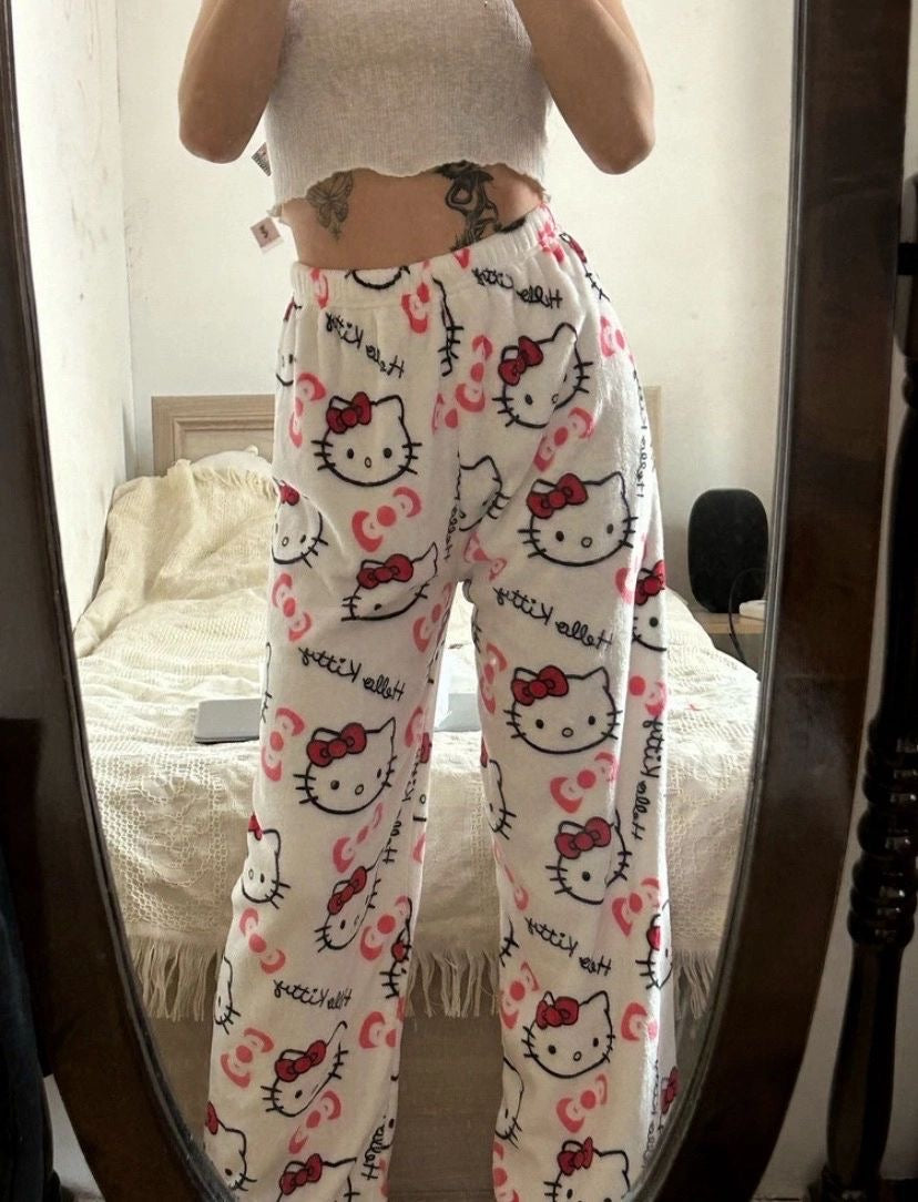 hello kitty PJ fluffy