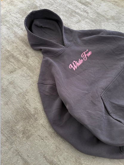 white fox hoodie