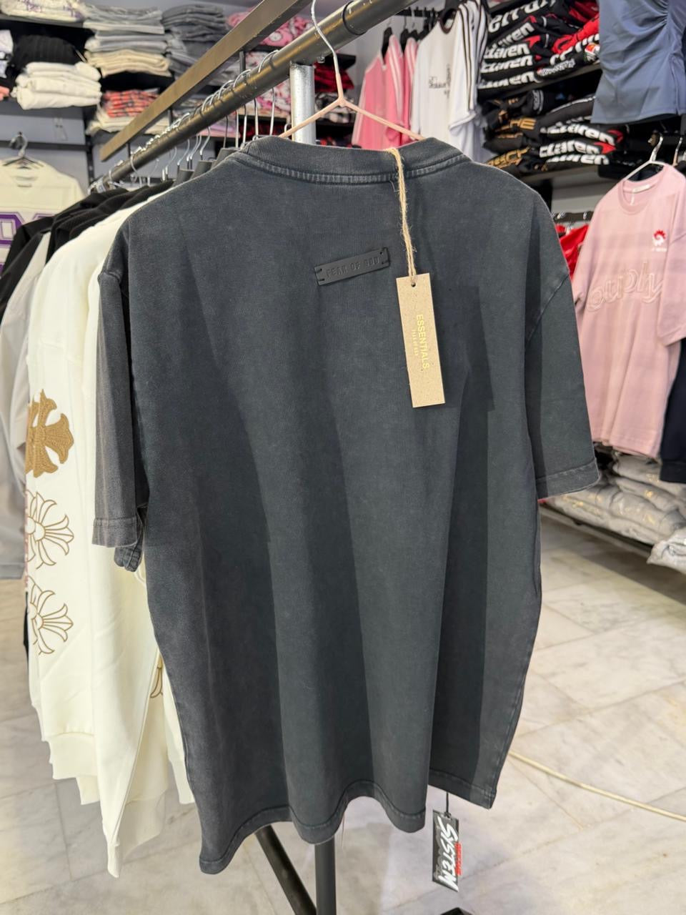 essentials washed tshirt