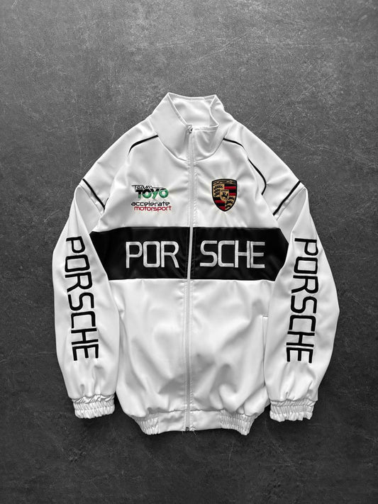 leather porshe jacket