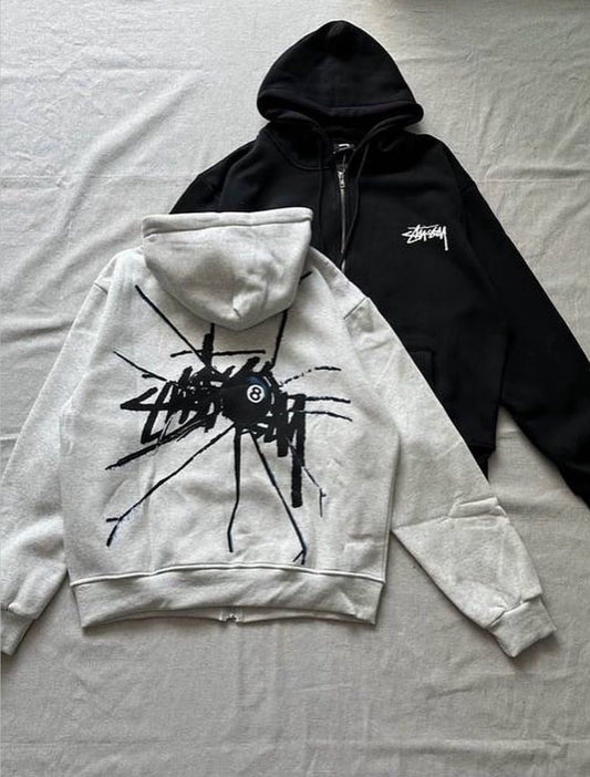 st*ssy zip up
