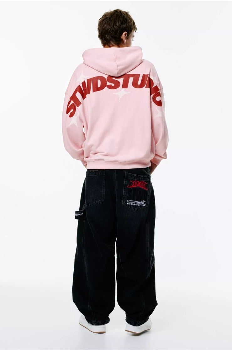 St*wd Curved hoodie