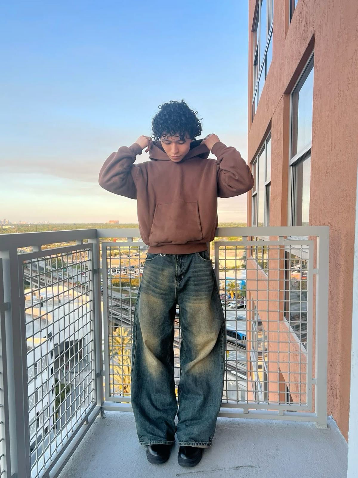 washed jeans