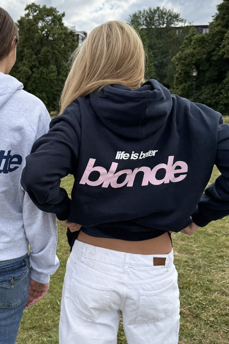 life is better blonde/ brunette