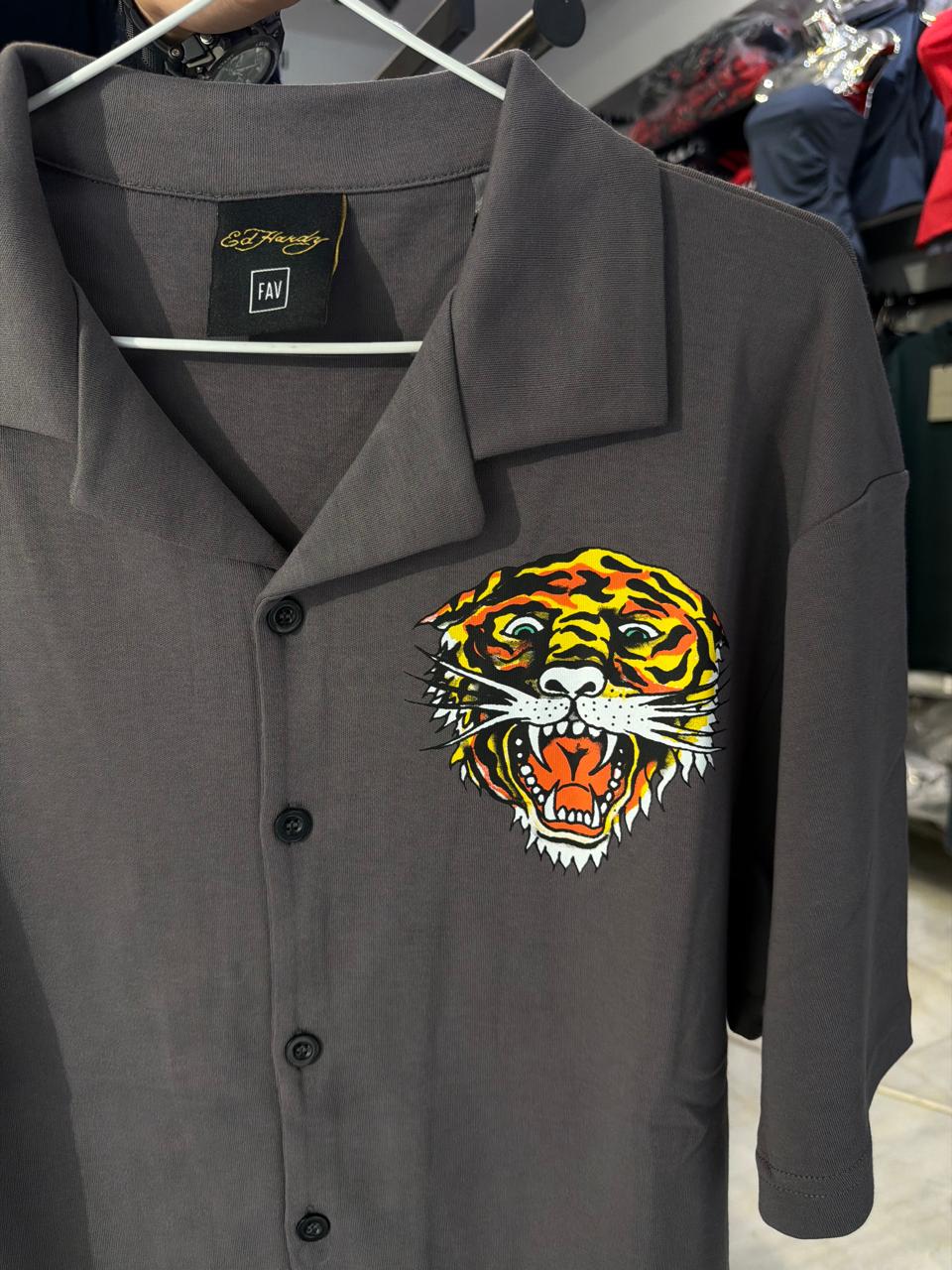 ED HARDY button up