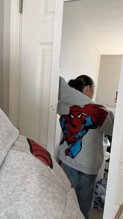 spiderman zip up