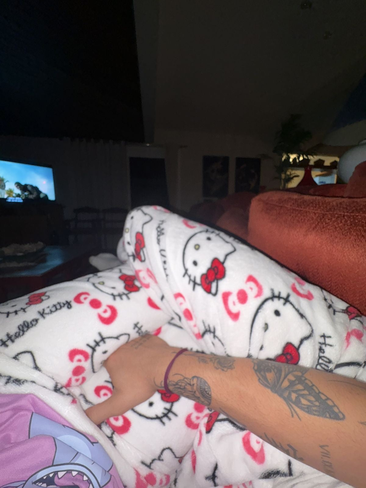 hello kitty PJ fluffy