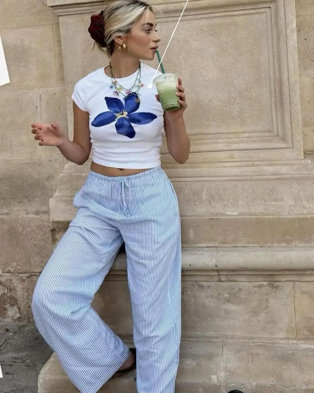 stripes pants