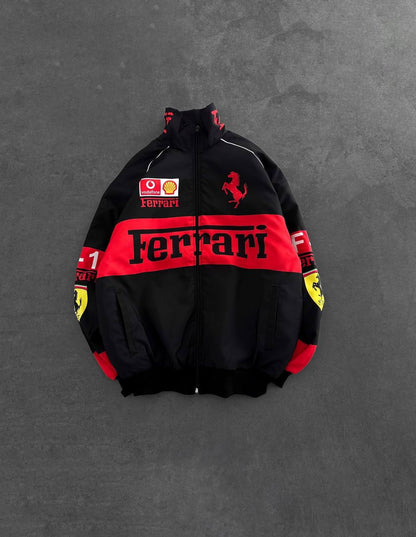 black ferrari jacket
