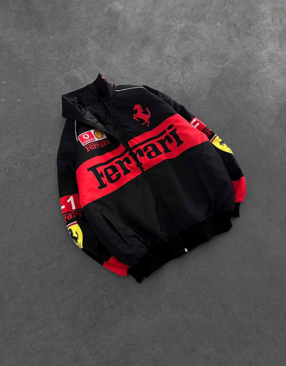 black ferrari jacket