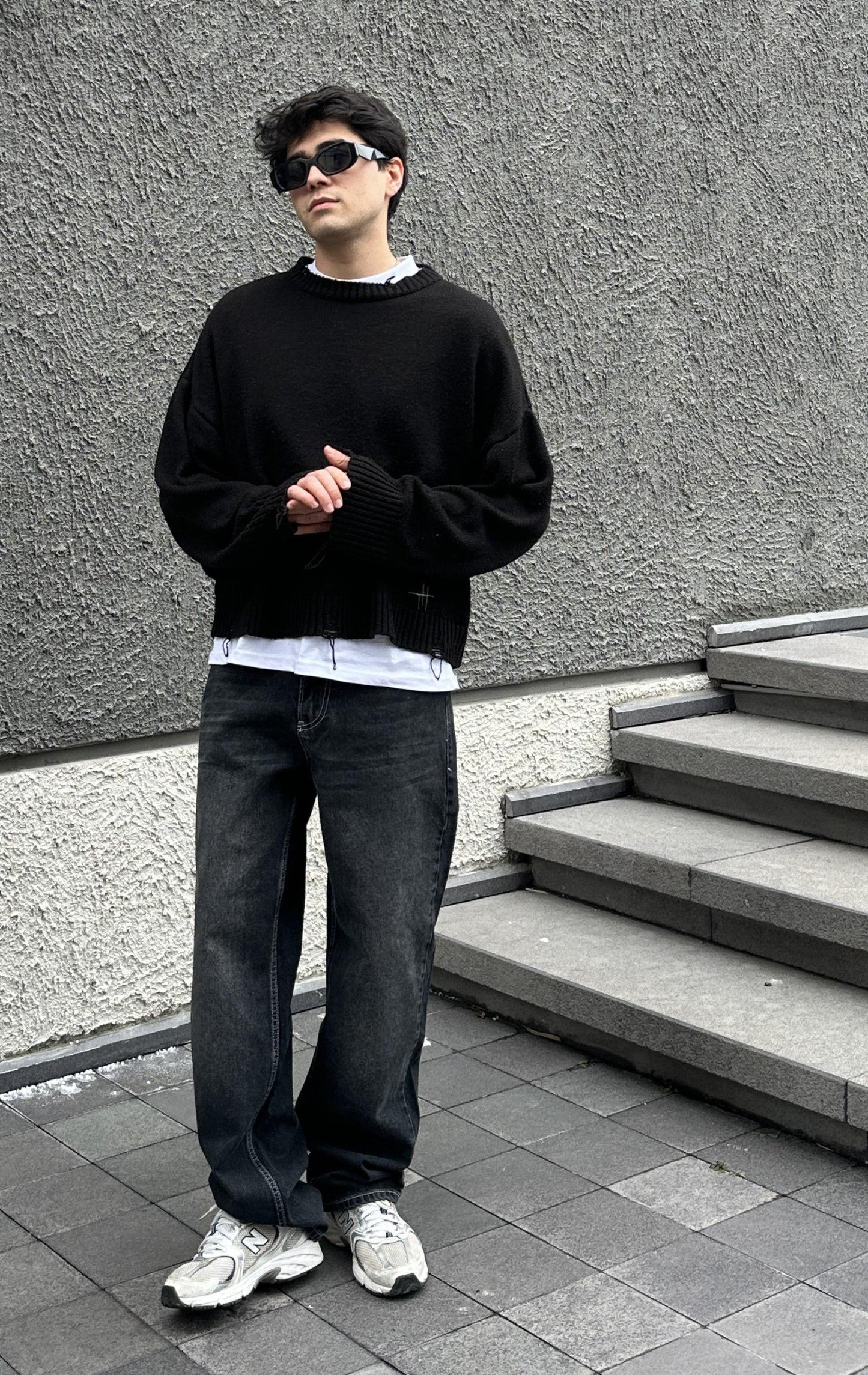 black jeans