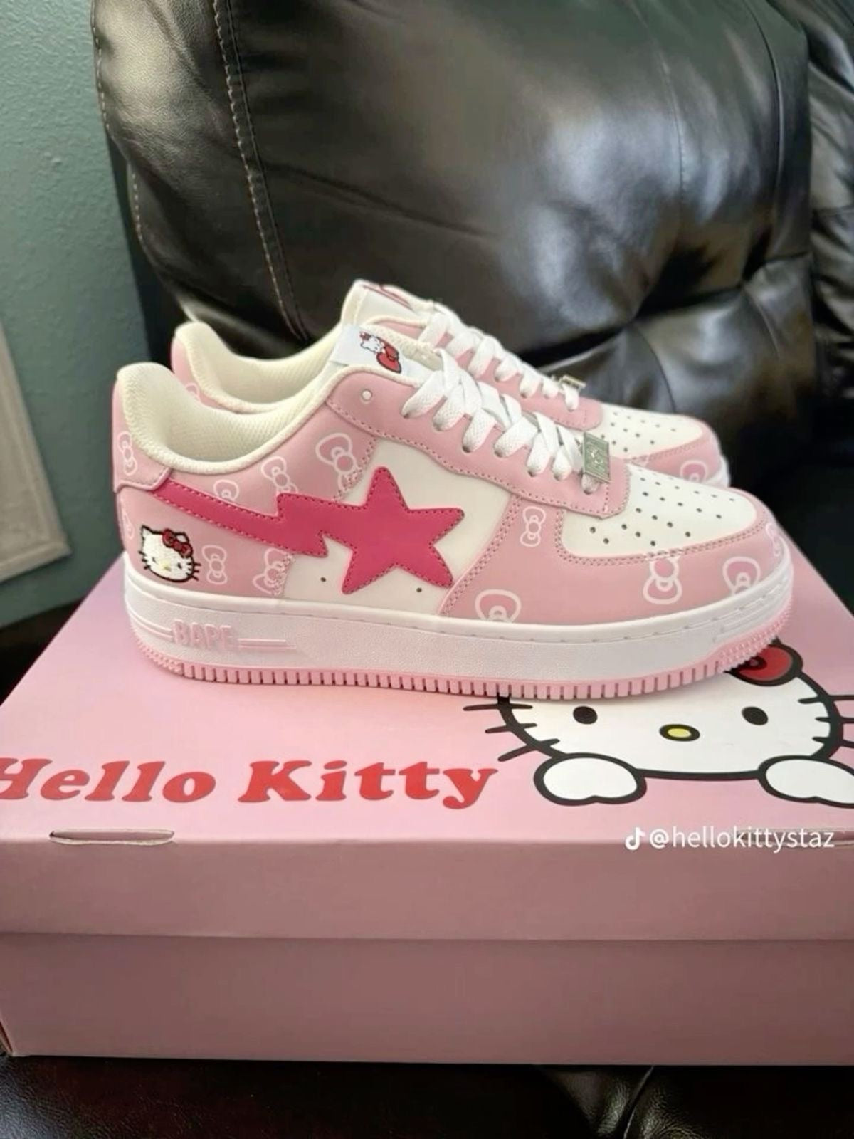 hello kitty shoes bape