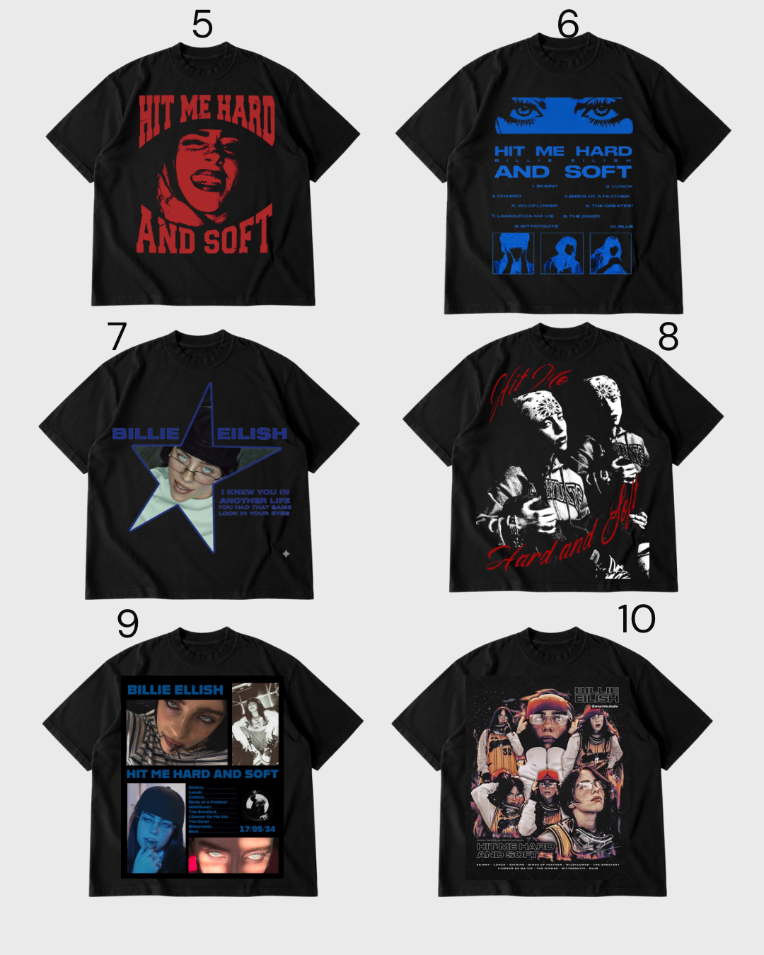billie eilish tshirts