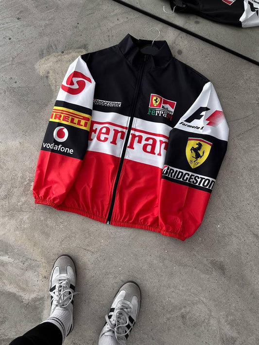 ferrari white jacket