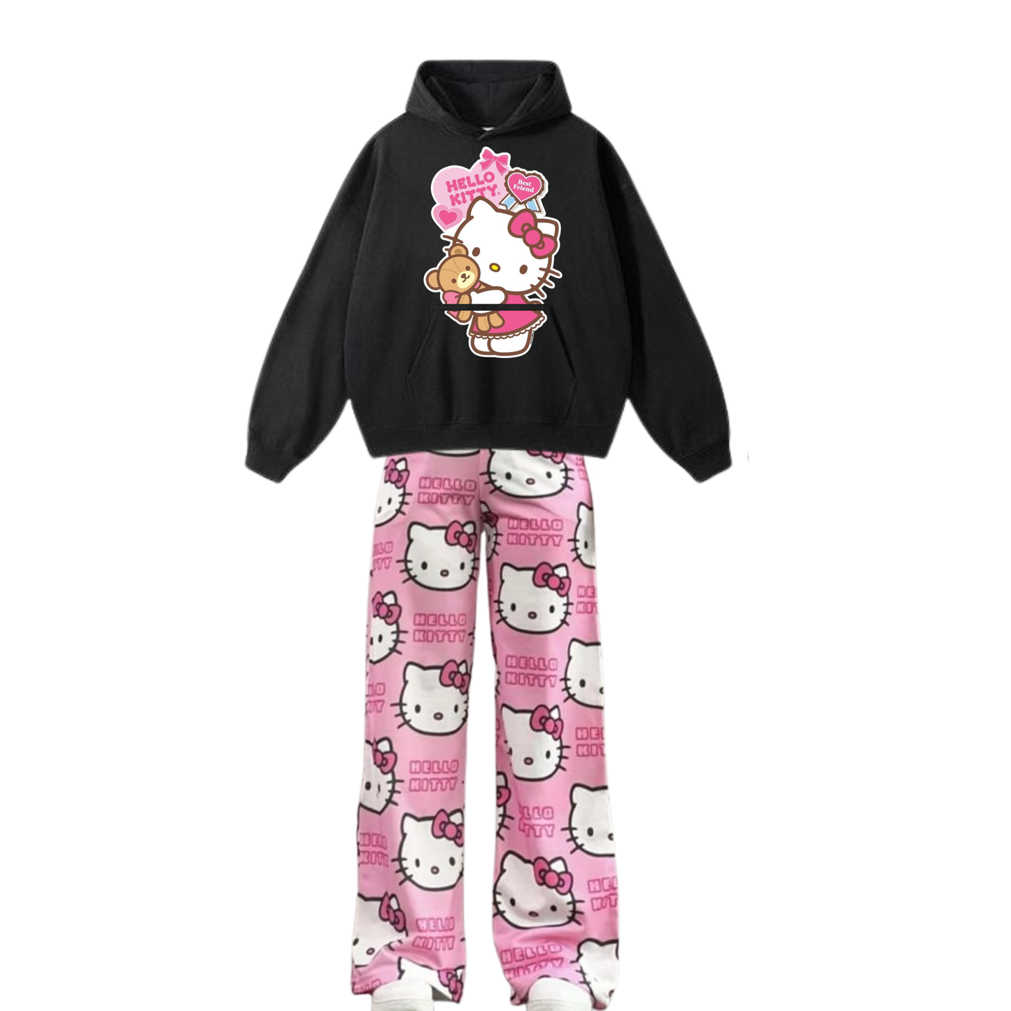 Hello kitty set Hoodie💗